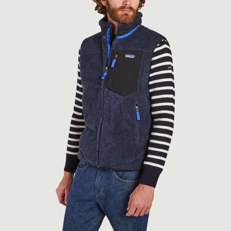 patagonia retro x vest navy