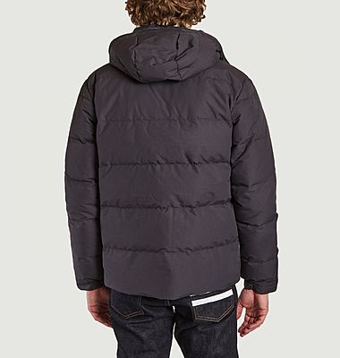 Downdrift hooded short down jacket