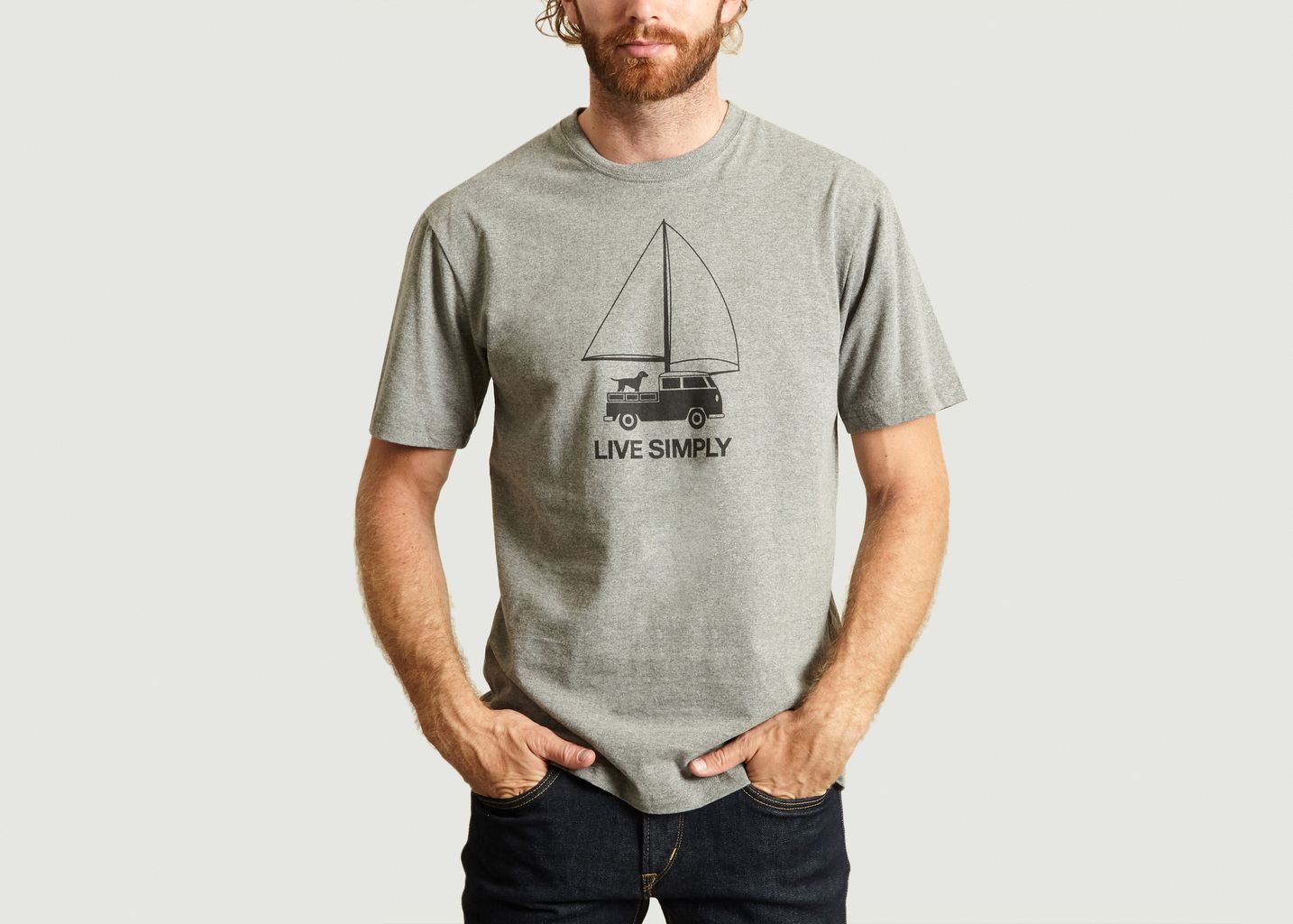 Videnskab sammenholdt diameter Live Simply T-shirt Grey Patagonia | L'Exception