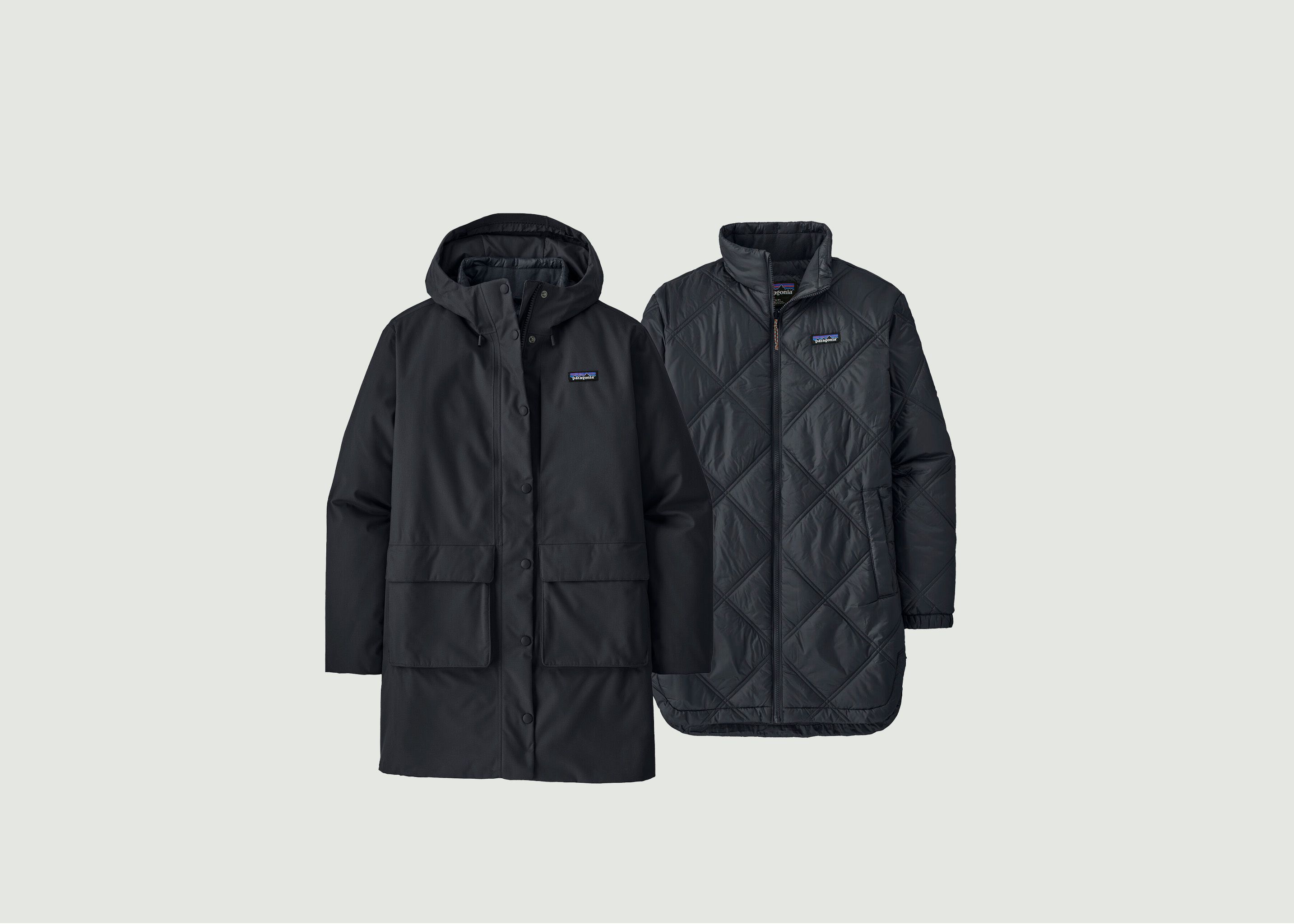 W\'s Pine Bank 3-in-1 parka   - Patagonia