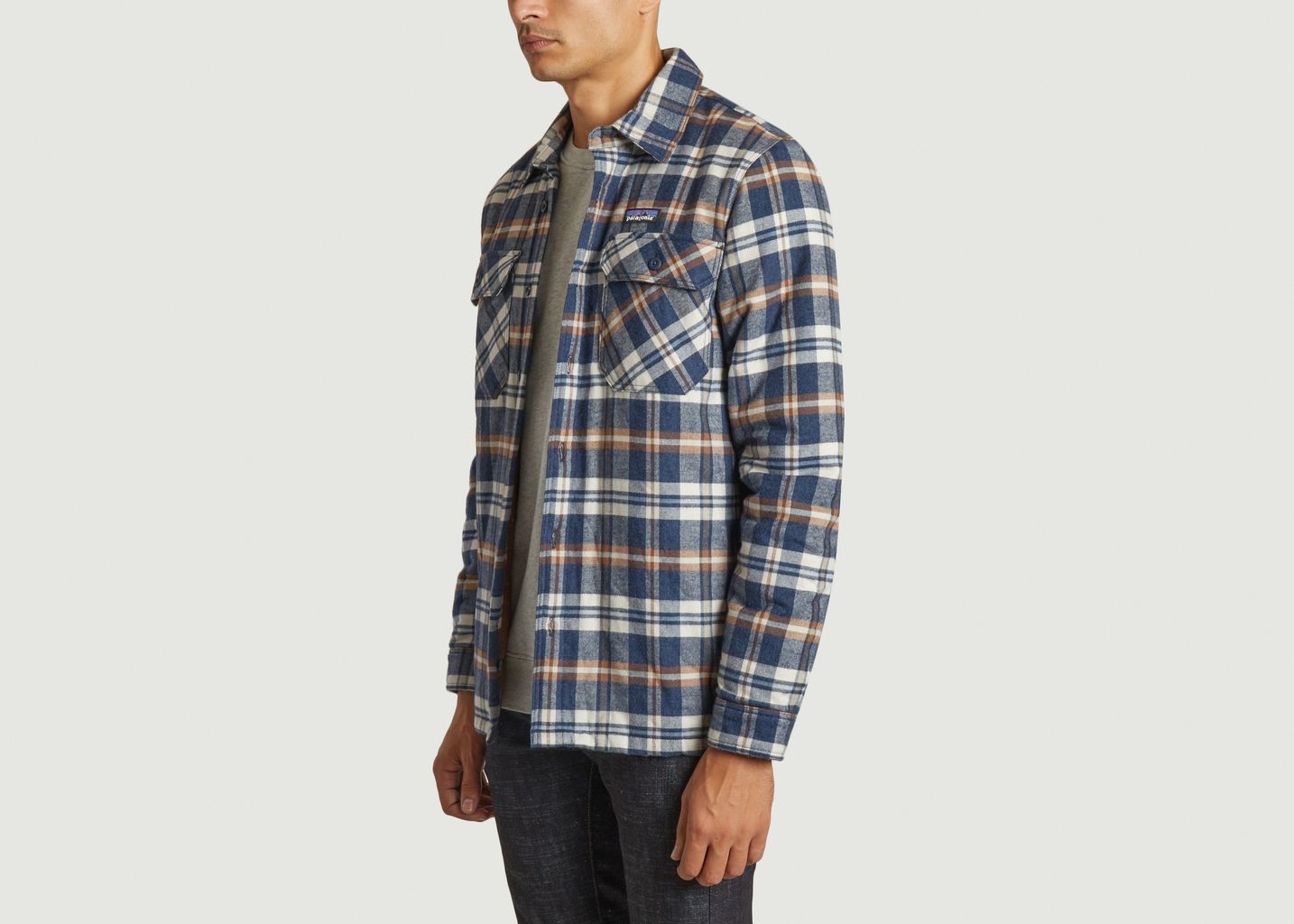 M's Insulated Organic Cotton MW Fjord Flannel Shirt - Patagonia