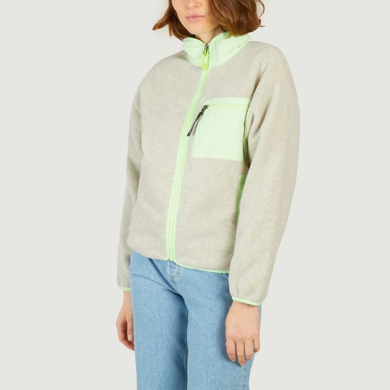 Zipped fleece with contrasting Synchilla details - Patagonia