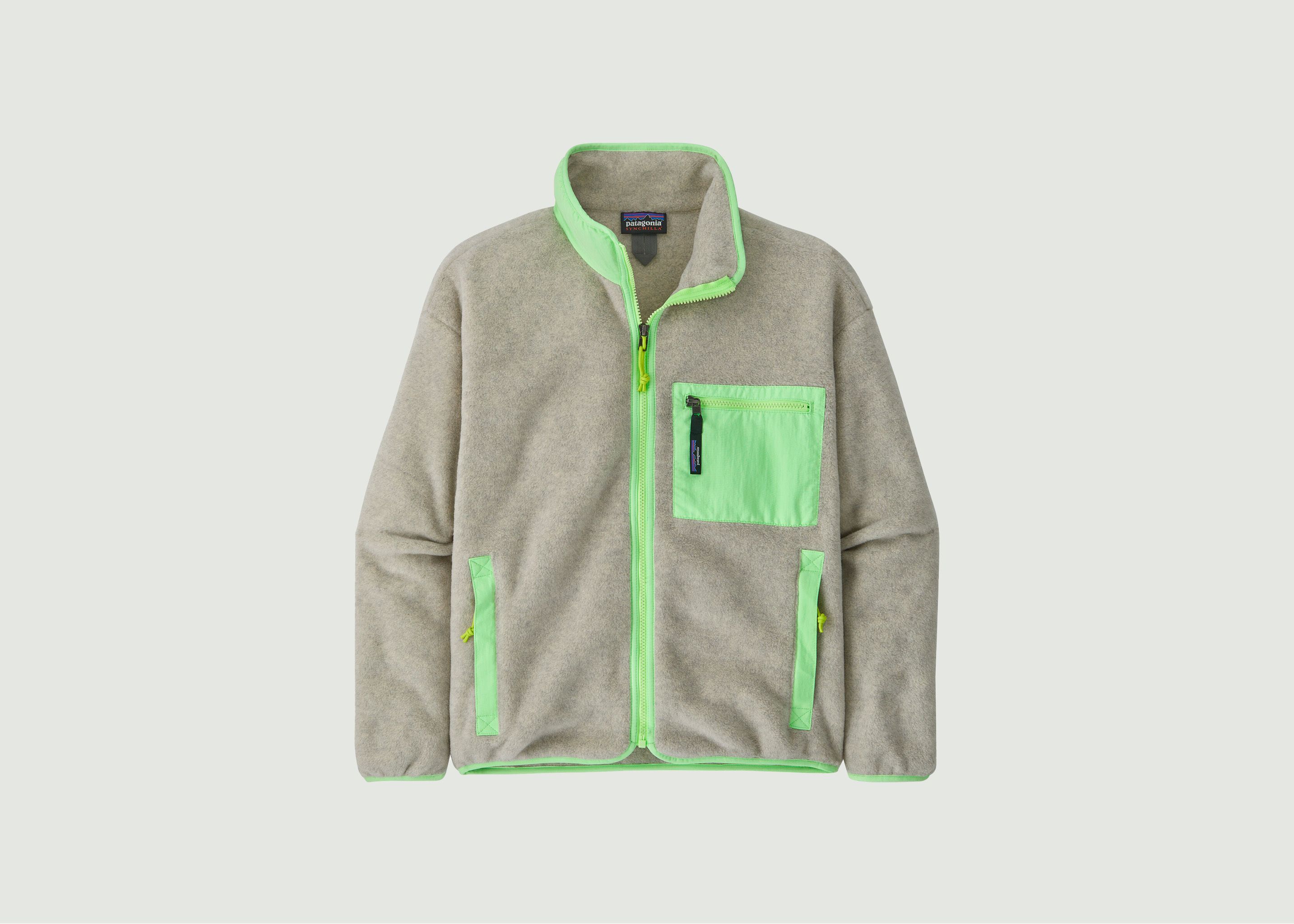 Zipped fleece with contrasting Synchilla details - Patagonia