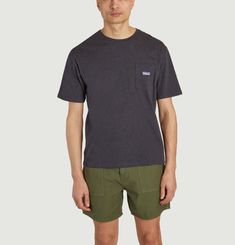 Straight T-shirt with pocket