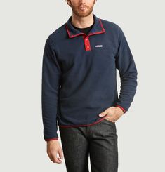 Micro D Snap-T fleece sweatshirt