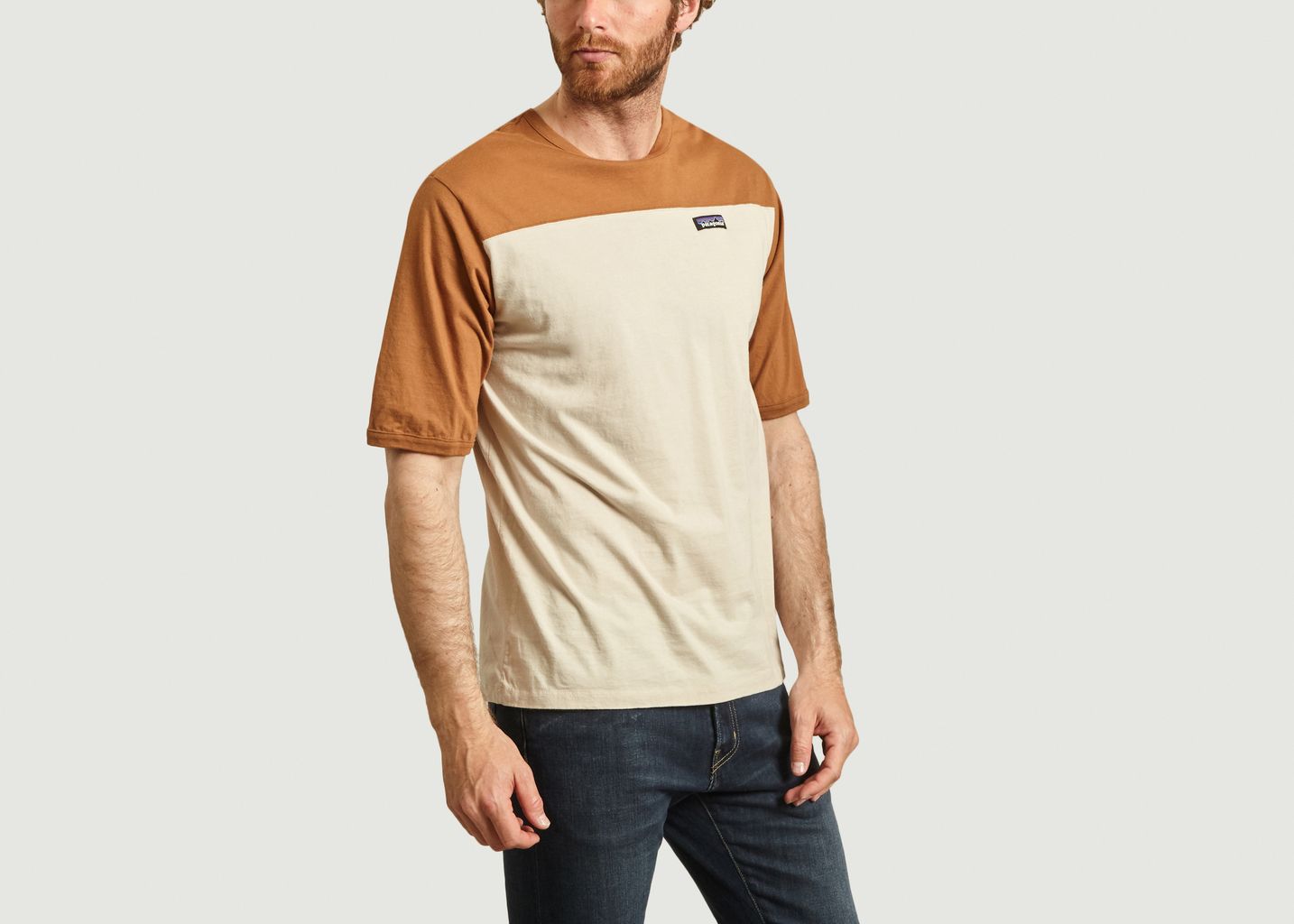 T-shirt bicolore en coton de conversion - Patagonia