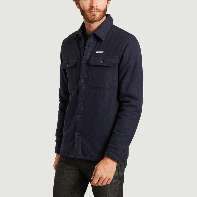 Fjord flannel insulating overshirt - Patagonia