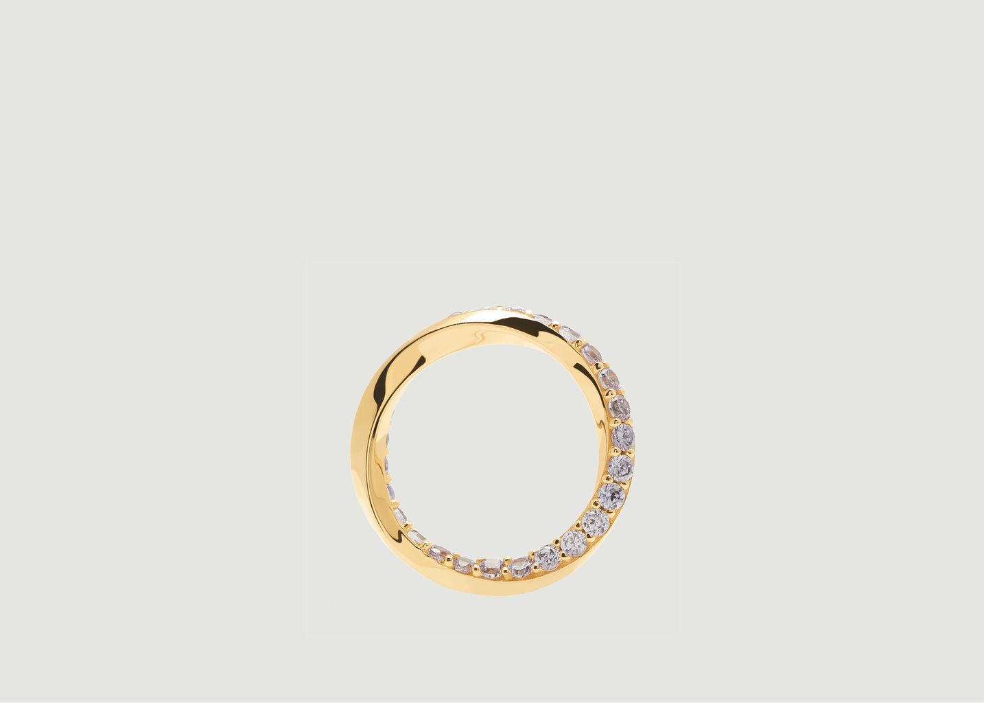 Cavalier gold plated silver ring - PDPAOLA