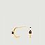 Lux Cavalier gold plated silver earrings - PDPAOLA