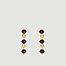 Scarlet Cavalier gold plated silver earrings - PDPAOLA