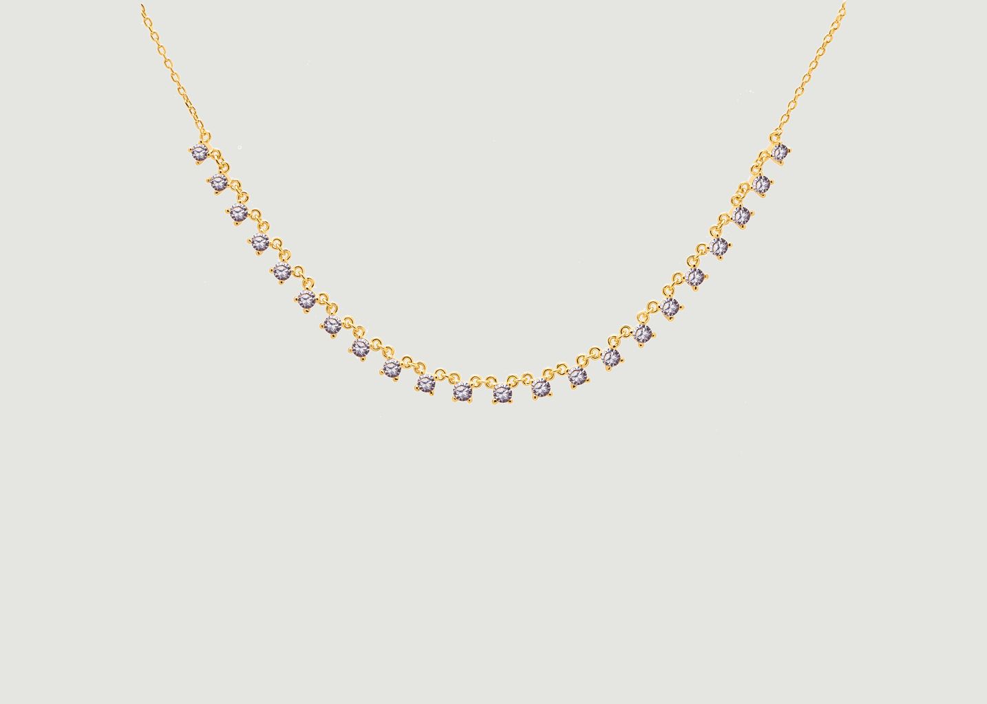 Victoria Cavalier vergoldetes Silber feine Halskette - PDPAOLA