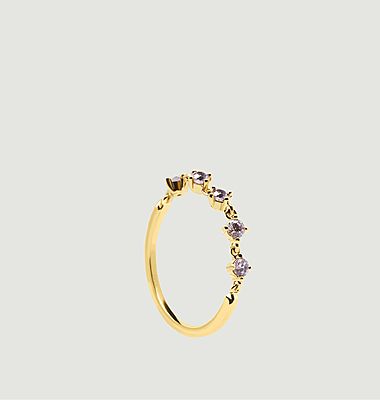 Victoria Cavalier gold plated silver ring