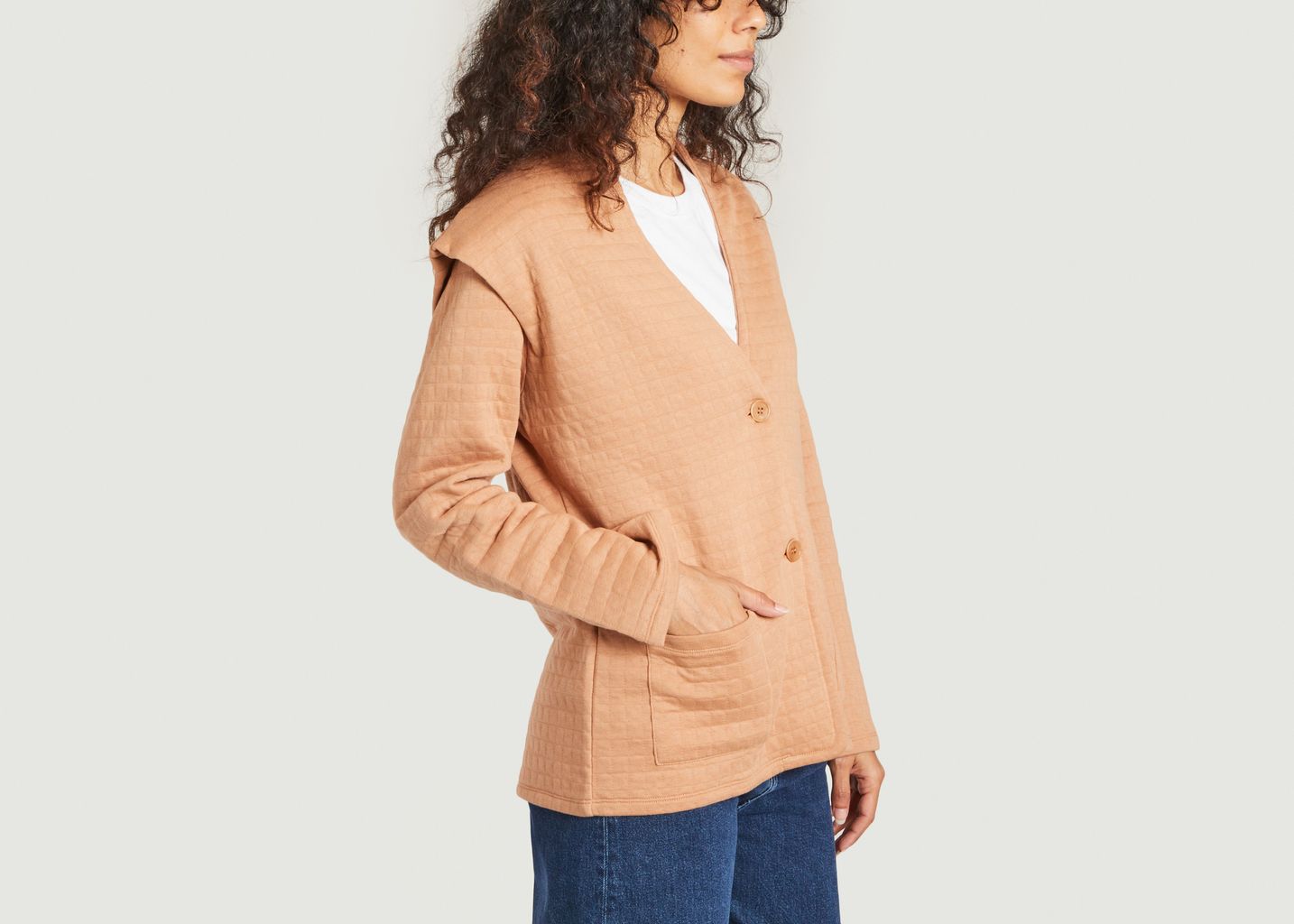 Anika Quilted Jacket - People Tree