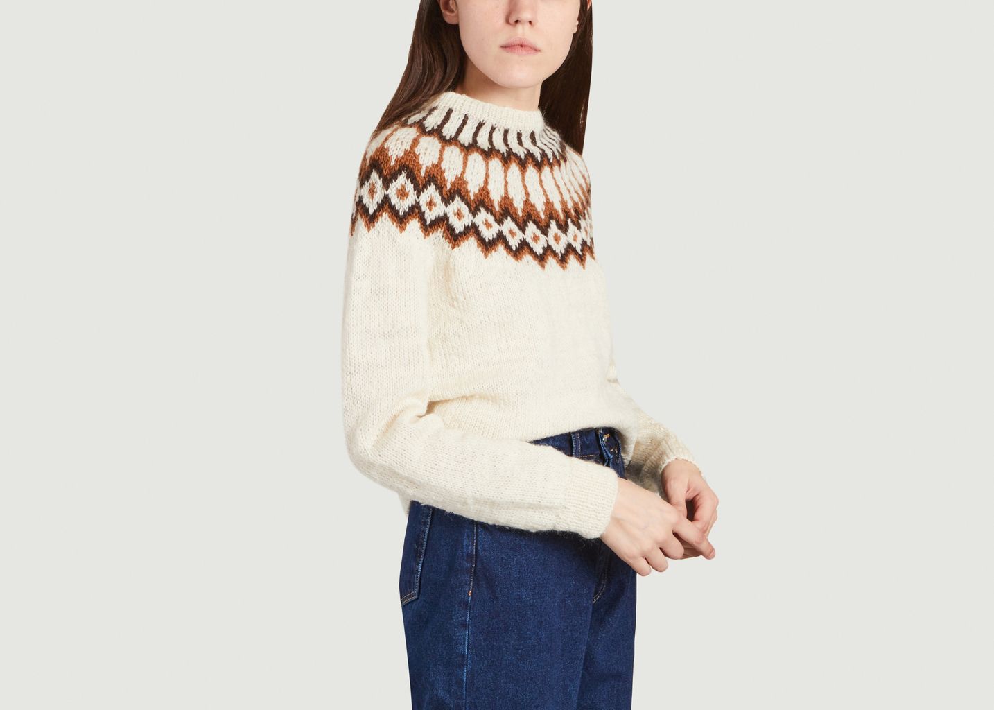 Pullover Jumper Effie Fairisle - People Tree