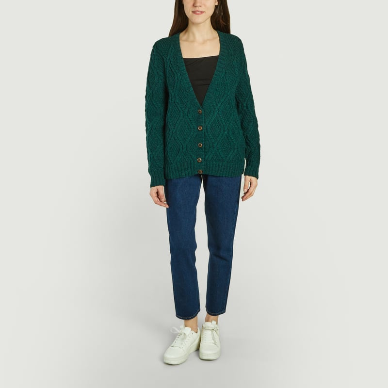 jw anderson cardigan back