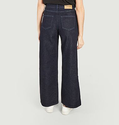 Flora wide-leg jeans