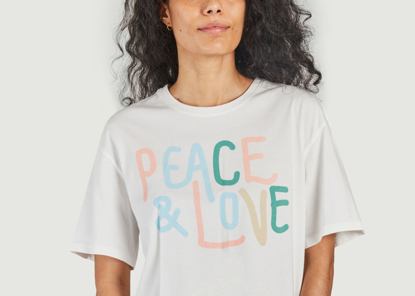 Peace & Love T-shirt  - People Tree