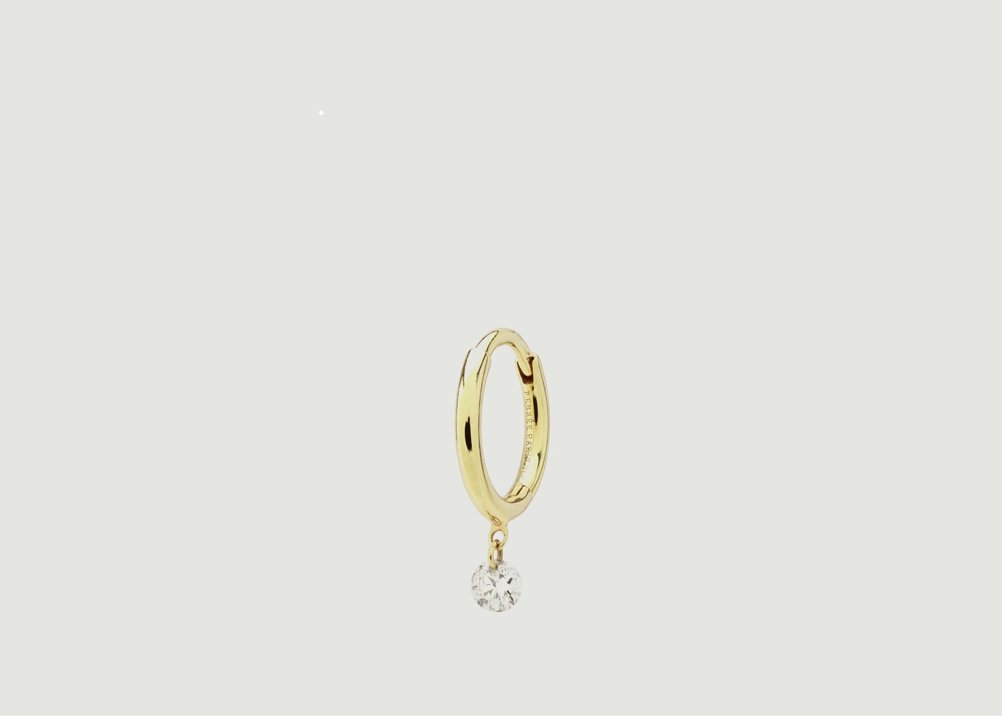 18 karat gold earring with diamond - Persée Paris