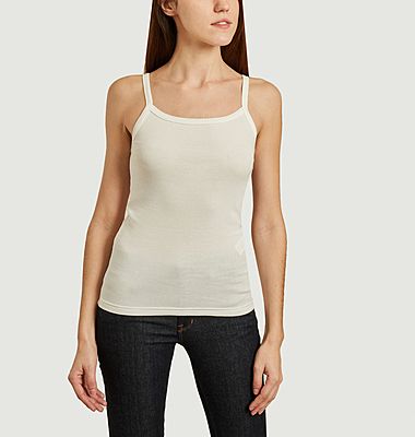 Tank top with shoulder straps