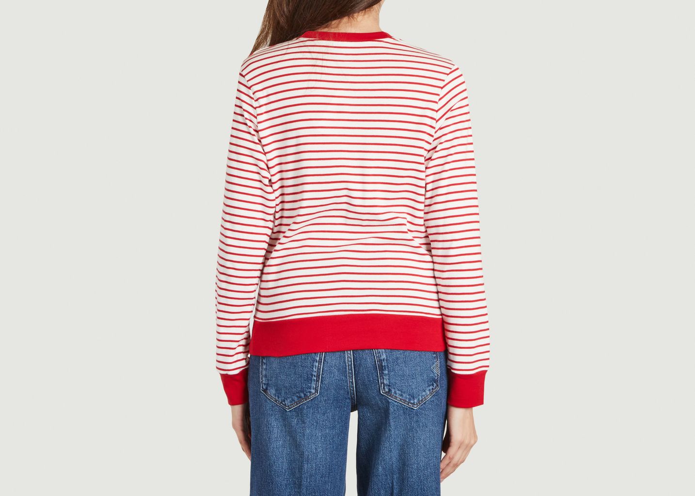 T-shirt marinière manches longues en coton - Petit Bateau