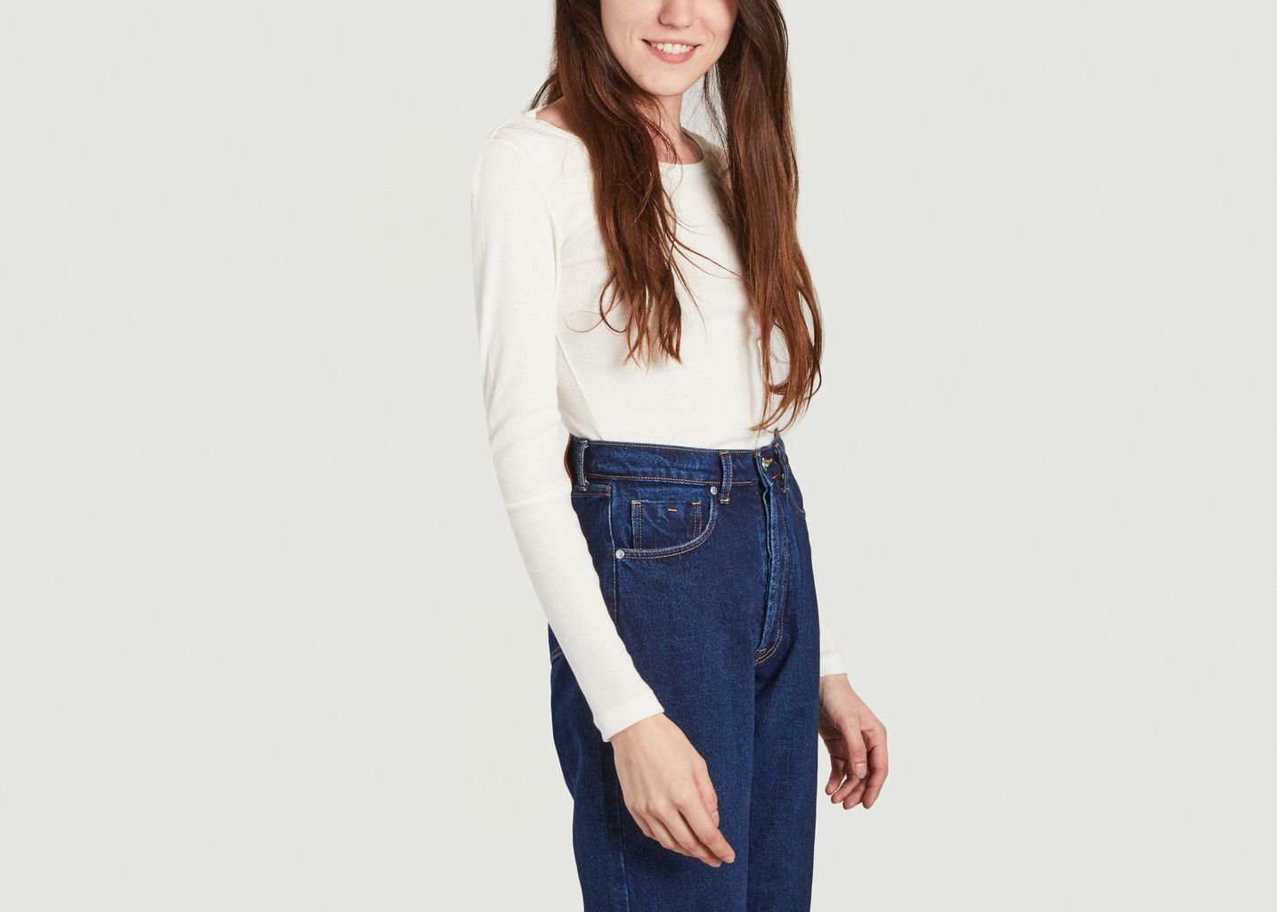 T-shirt côtelé - Petit Bateau