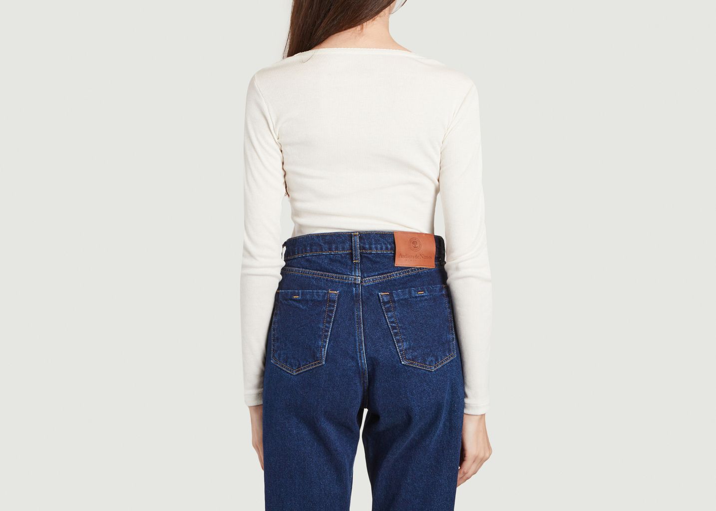 T-shirt côtelé - Petit Bateau