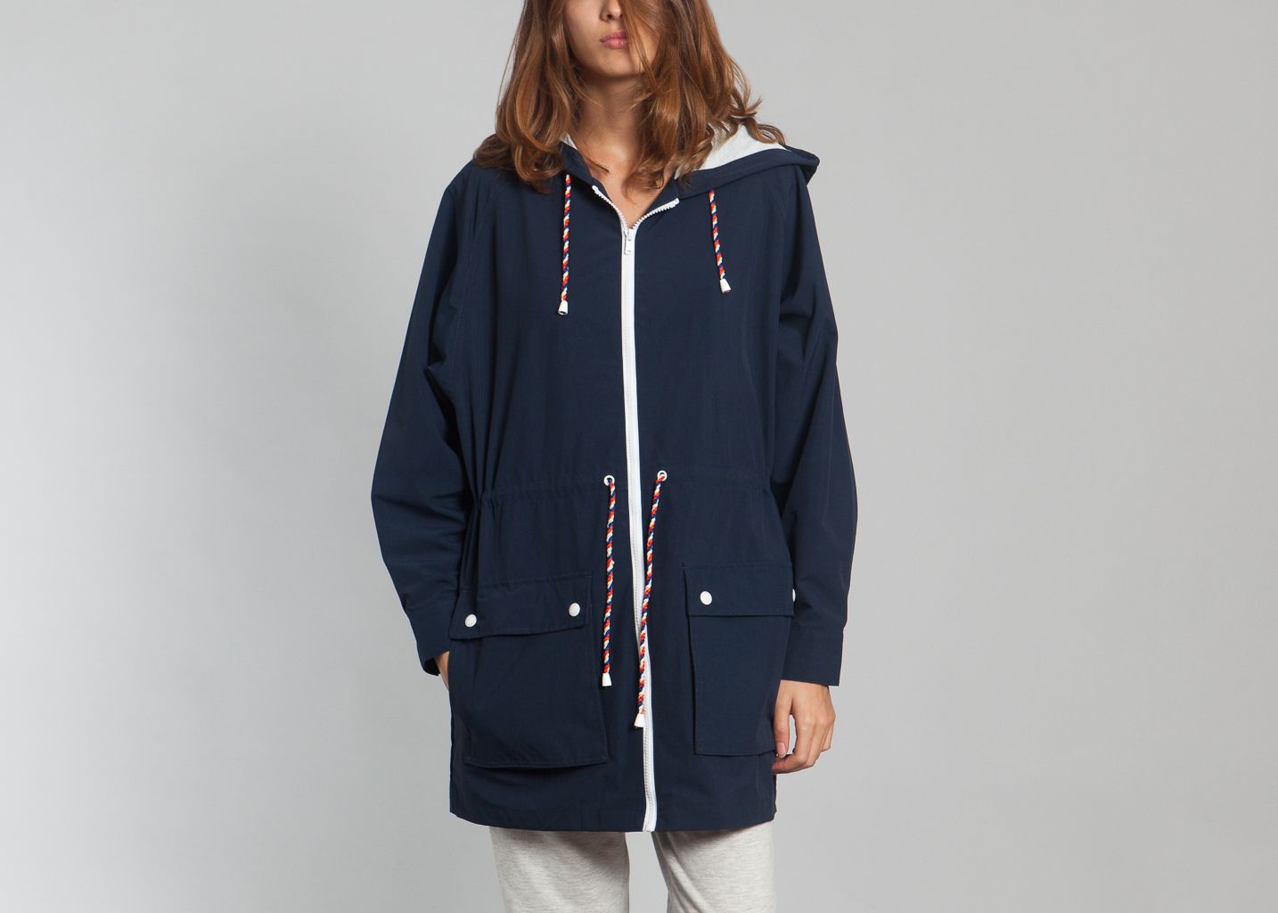 Parka Lezard Petit Bateau Bleu Marine L'Exception