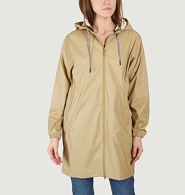 Long hooded raincoat Bahini