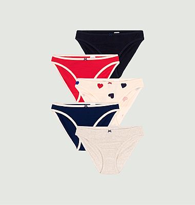 Set of 5 panties