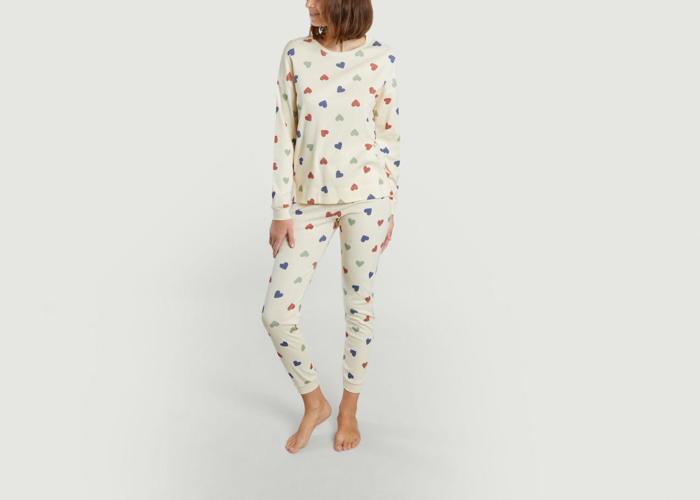Pyjama Motif Coeur - Petit Bateau