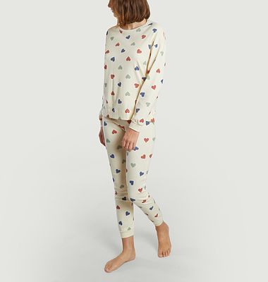 Heart Motif Pyjamas