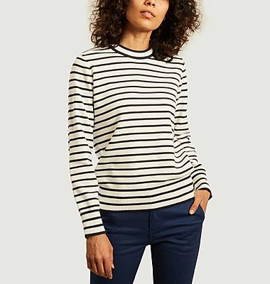 Pull marin en coton