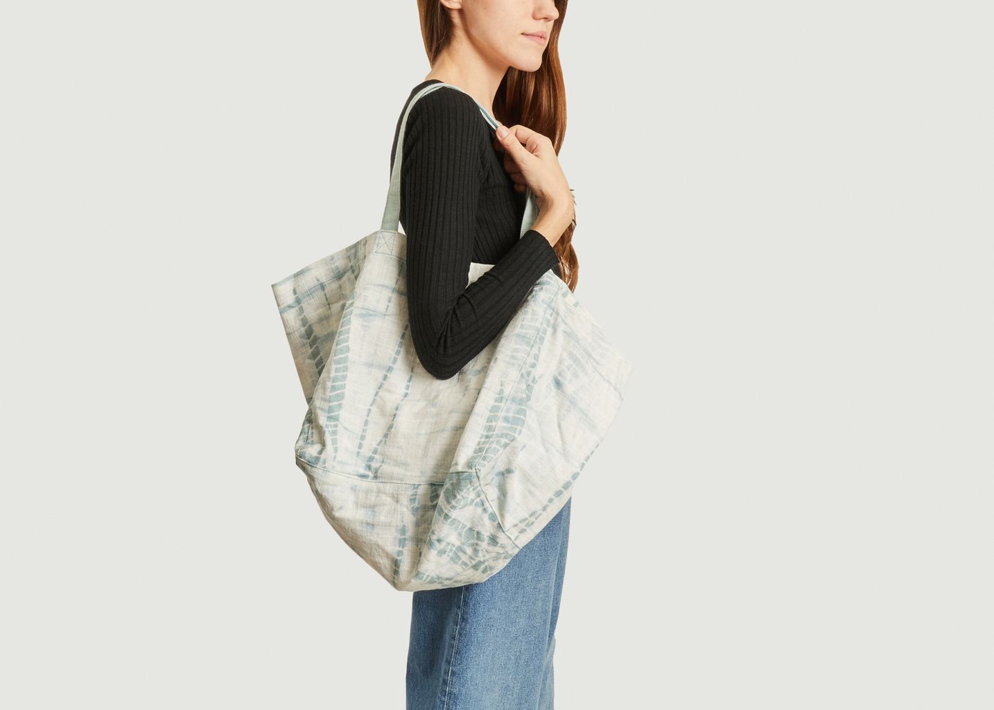 Grand sac cabas tie and dye en coton Aya Spider - Petite Mendigote