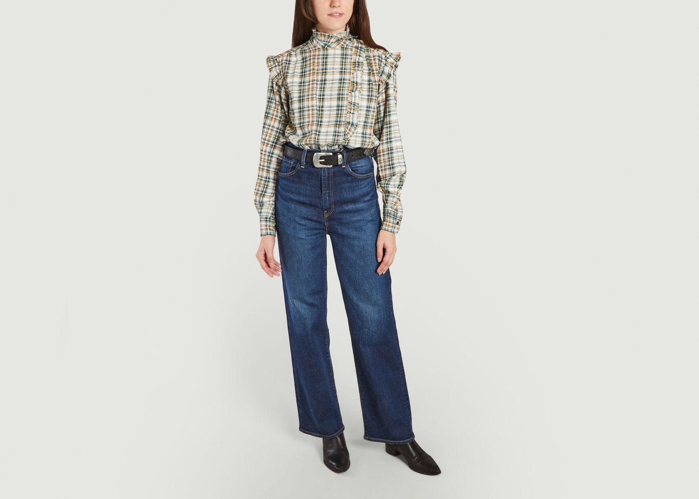Ceinture en cuir à motif Savanna - Petite Mendigote