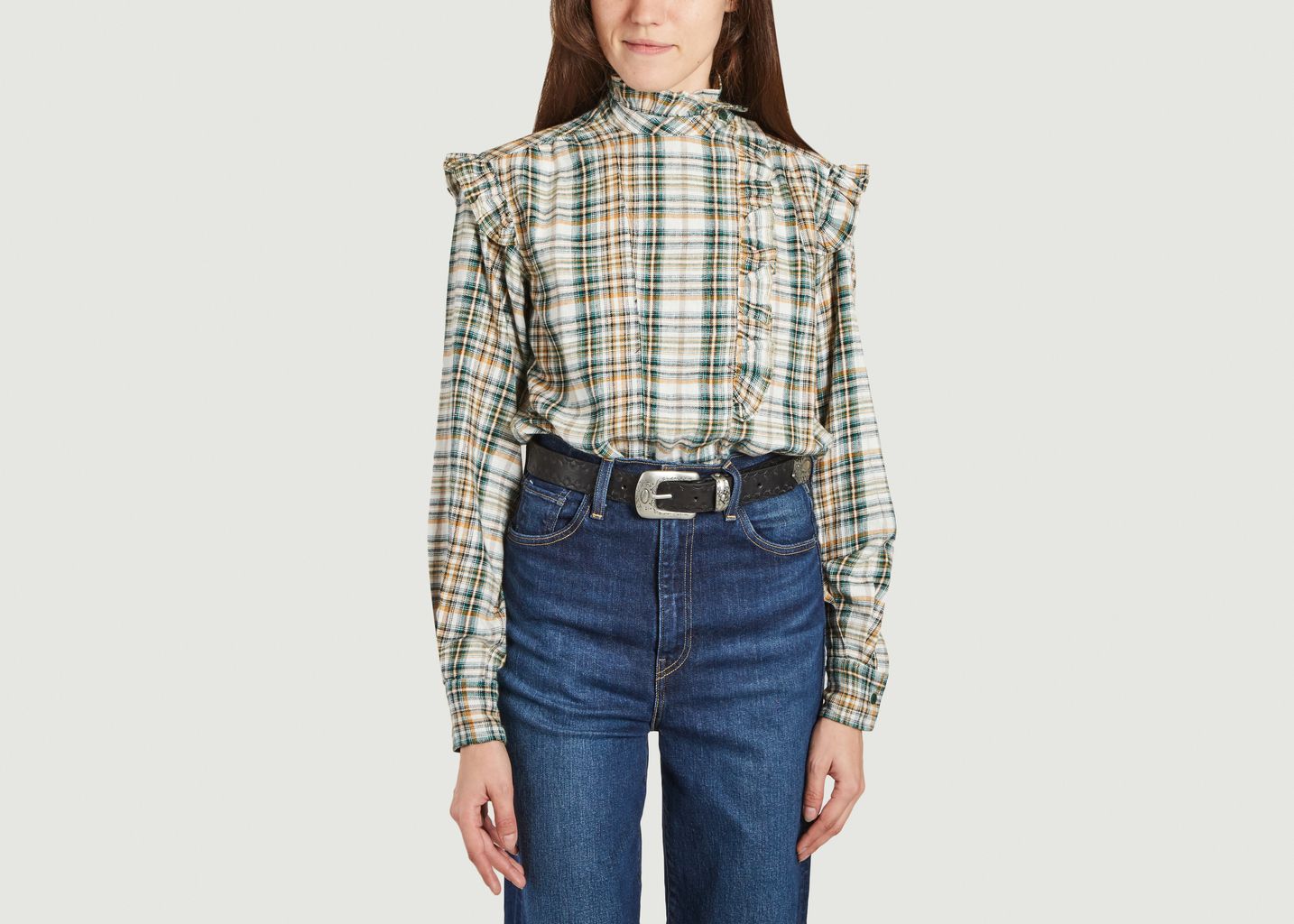 Ceinture en cuir à motif Savanna - Petite Mendigote