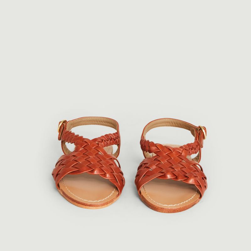 Mendy leather sandals - Petite Mendigote