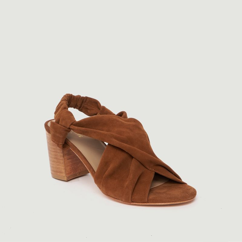 Jill leather heels sandals - Petite Mendigote