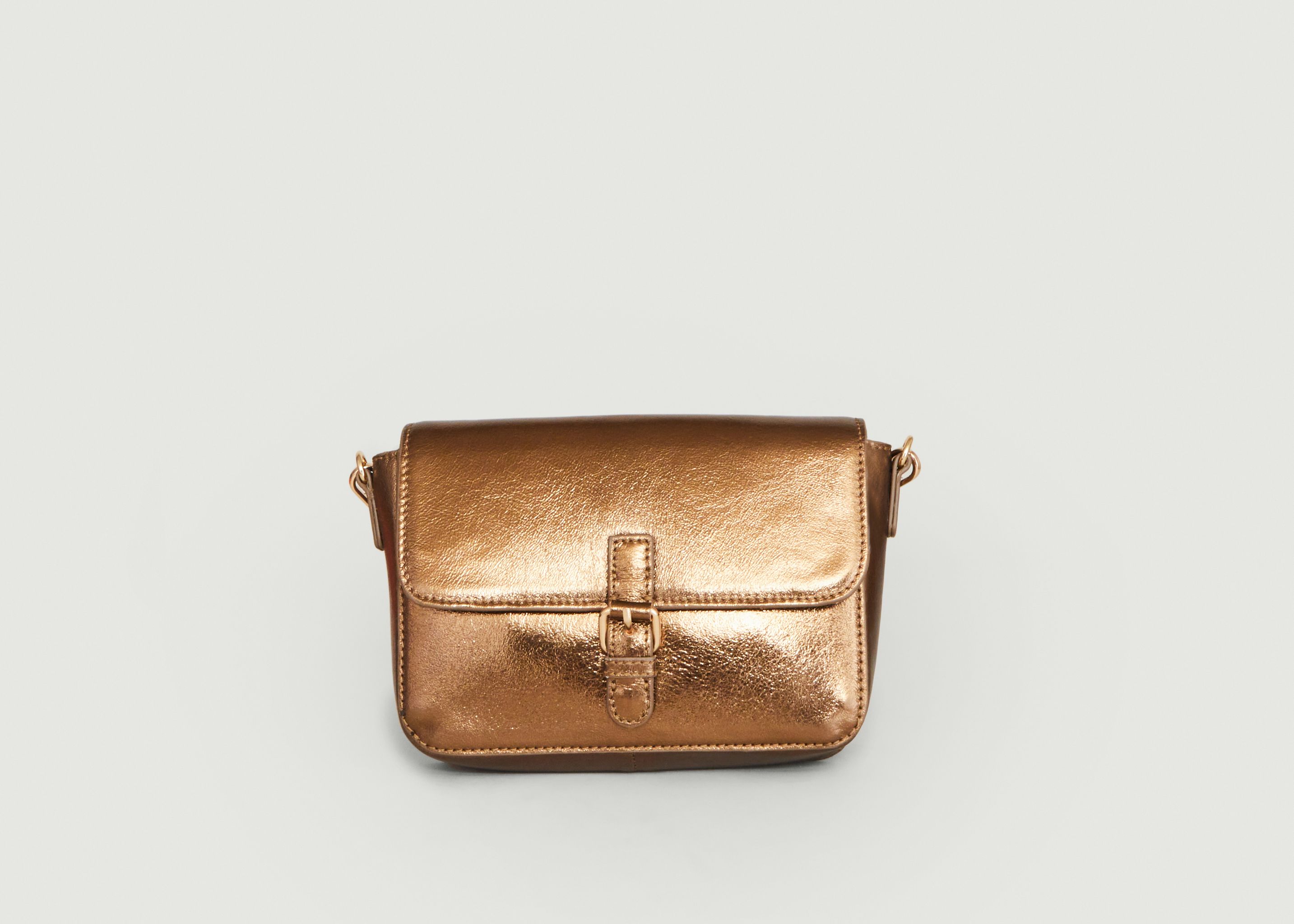 Hyperion metallic leather bag - Petite Mendigote