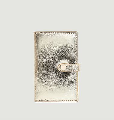 Mina Foil leather wallet