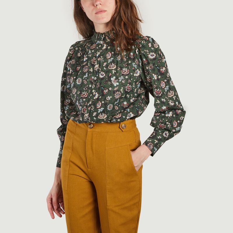 Cordelia floral print shirt - Petite Mendigote