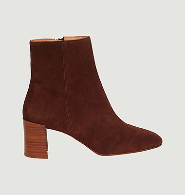 Claudette suede leather boots