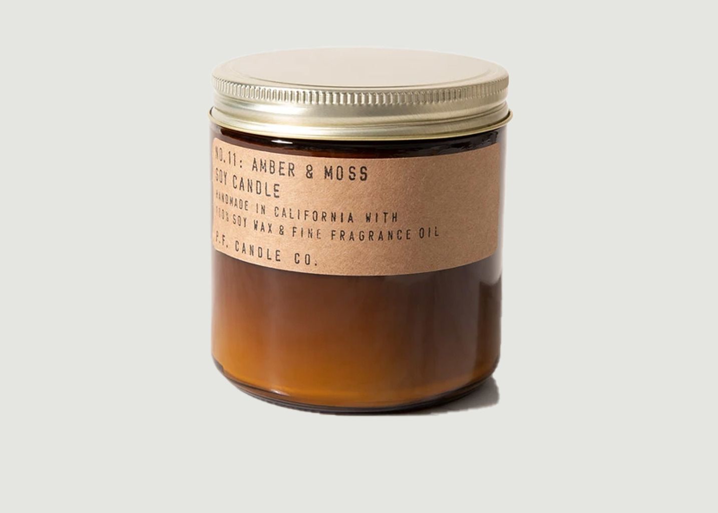 Bougie n°11 Amber Moss large - P.F. Candle CO.