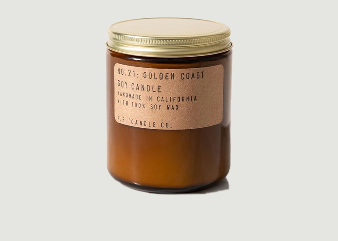 Bougie n°21 Golden Coast standard - P.F. Candle CO.