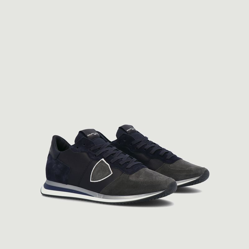Sneakers en cuir et daim TRPX - Philippe Model