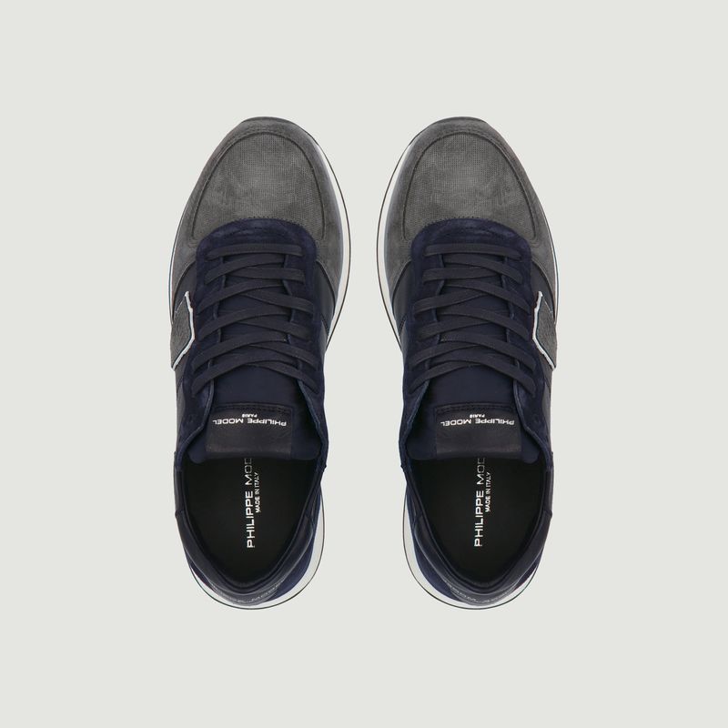 Sneakers en cuir et daim TRPX - Philippe Model