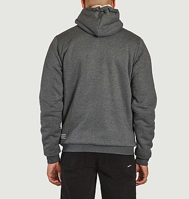 Sweat à capuche zippé 