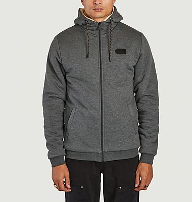 Sweat à capuche zippé 