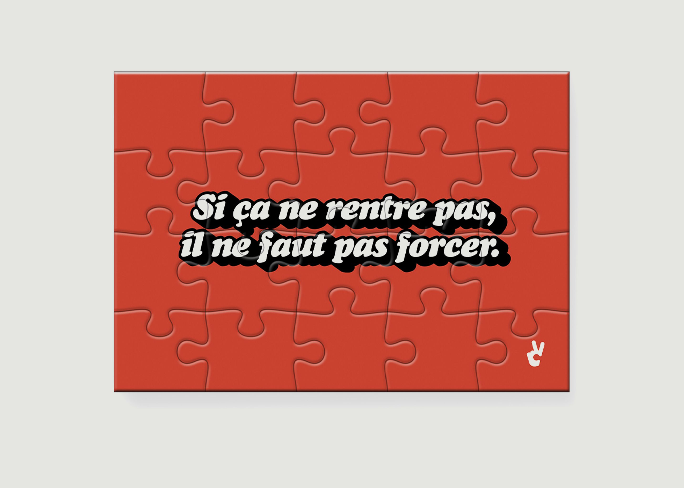 Créneau puzzle 20 pieces - Piece & Love