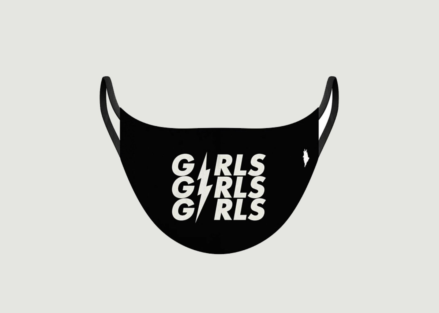 Masque en tissu lettrage Girls Girls Girls - Pôdevache