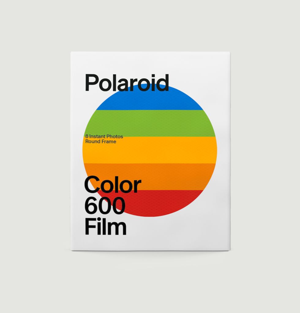 Papier photo Polaroid 600, bordure de couleur, type de couleur